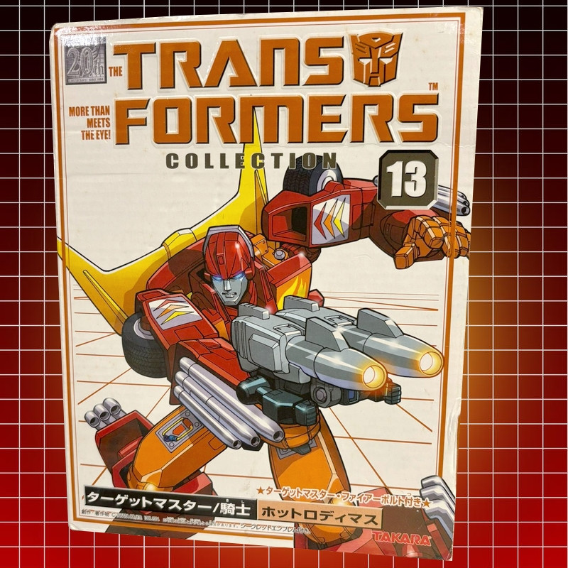 TRANSFORMERS G1 Figurine Hot Rod Commémorative Série Takara