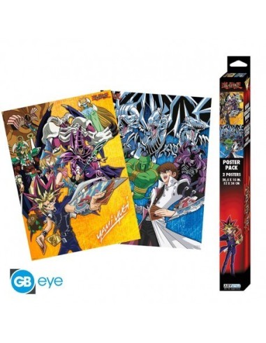 YU-GI-OH! - Set 2 Chibi Posters - Yugi and Kaiba (52x38)