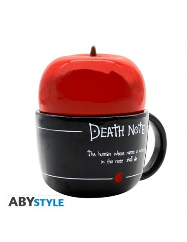 DEATH NOTE - Taza 3D - Manzana