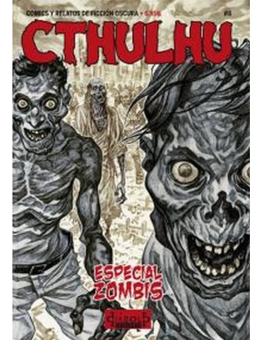 CTHULHU 08 COMICS Y RELATOS DE FICCION OSCURA ZOMBIES