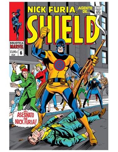 BIBLIOTECA MARVEL 107. NICK FURIA, AGENTE DE S.H.I.E.L.D. 6.