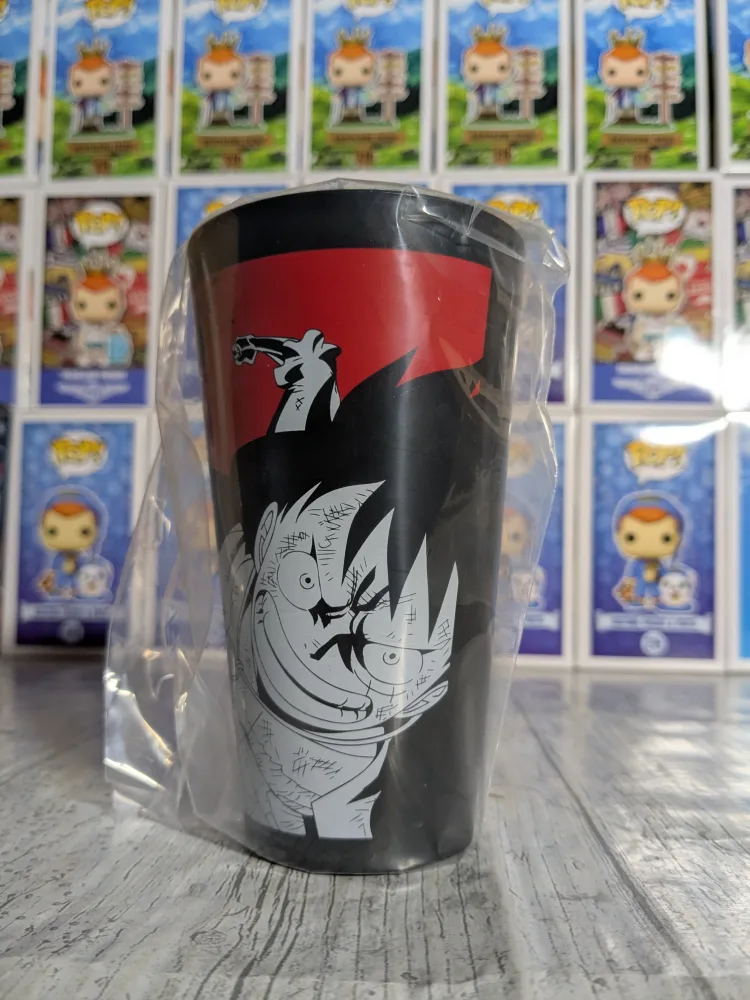 Bandai Spirits - Ichiban Kuji - Treasure Cruise 2 - Lot F - Black Tumbler / Gobelet (Luffy) - env. 12cm