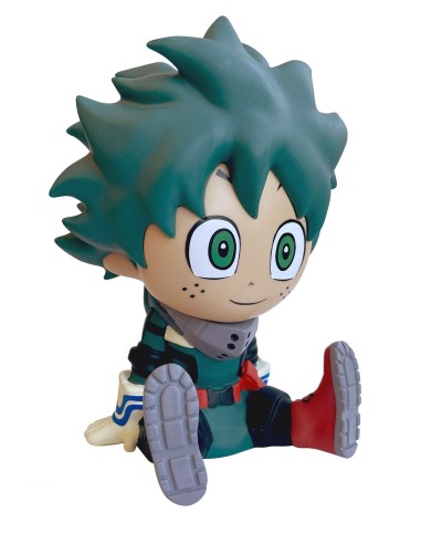 IZUKU MIDORIYA HUCHA 18CM MY HERO ACADEMY TIRELIRE PLASTOY