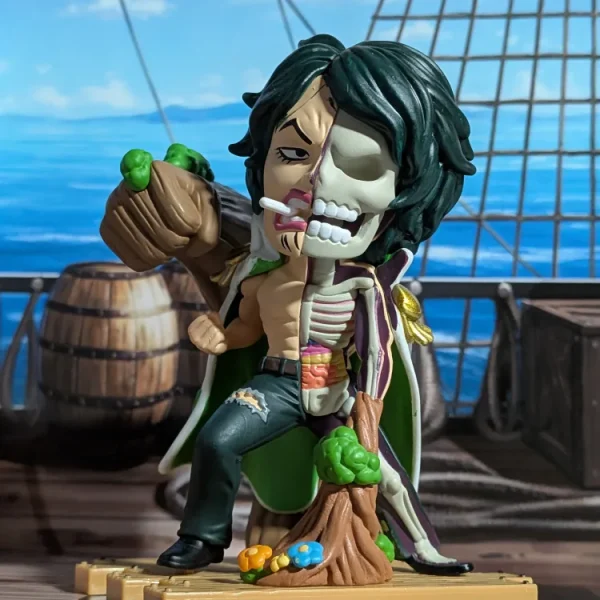 Mighty Jaxx - One Piece Freeny's Hidden Dissectibles Marines Edition - Aramaki / Ryokugyu (~10cm)