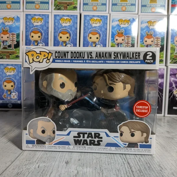 Funko pop Star Wars - Count Dooku vs Anakin Skywalker (GE)