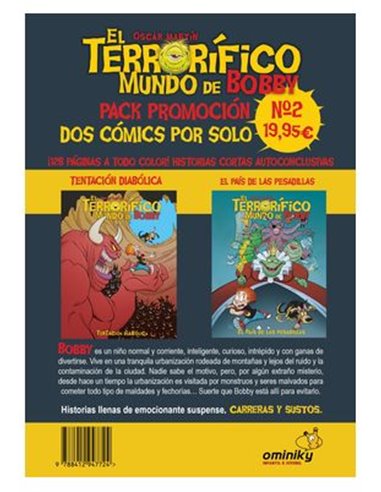 PACK 2X1 EL TERRORIFICO MUNDO DE BOBBY 02