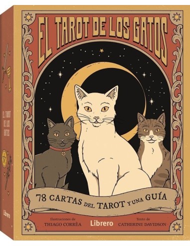 TAROT DE LOS GATOS,EL 78 CARTAS DEL TAROT Y UNA GUIA