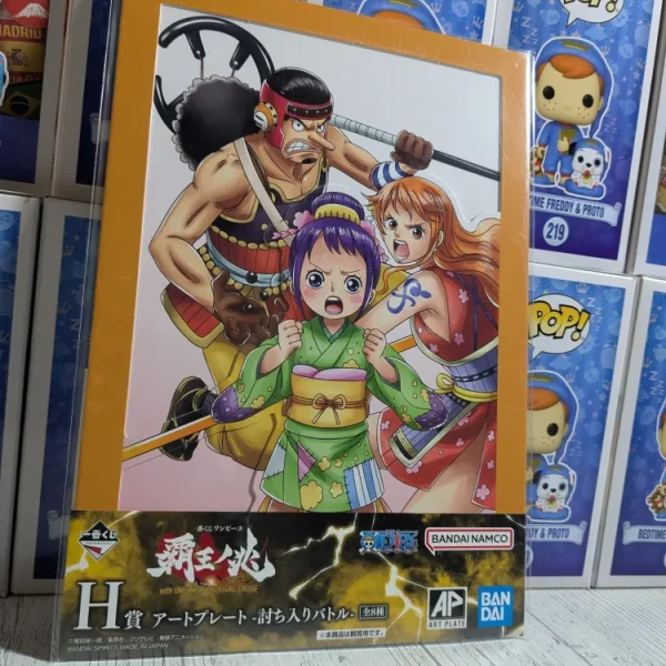 Bandai Spirits - Ichiban Kuji - Treasure Cruise 2 - Lot H - Art Plate (Nami, Usopp & Tama)