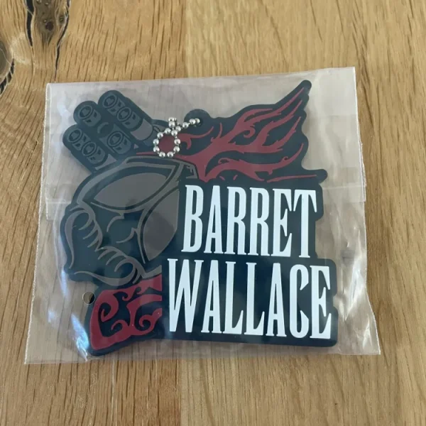Final Fantasy - Barret Wallace Rubber Keychain 7 cm