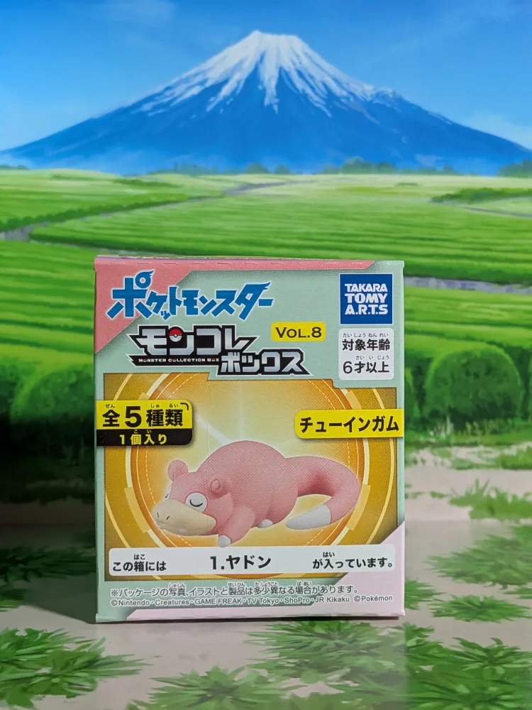Takara Tomy Arts Moncolle Box Vol.8 - Ramoloss | Slowpoke | Yadon (~5cm)