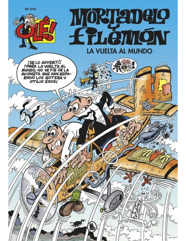 LA VUELTA AL MUNDO OLE MORTADELO 219