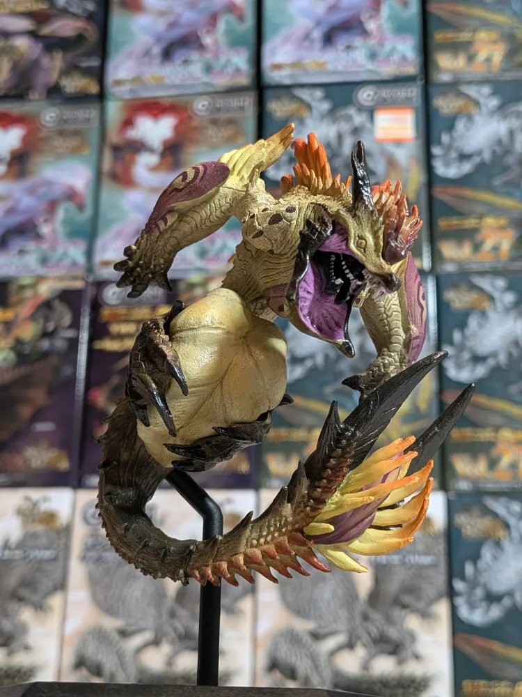 Capcom Figure Builder - CFB The Best Vol. 19-21 - Monster Hunter Rise - Thunder Serpent Narwa - (~10cm)