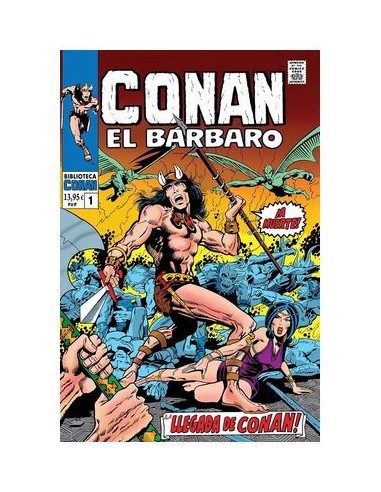 BIBLIOTECA CONAN. CONAN EL BARBARO 01