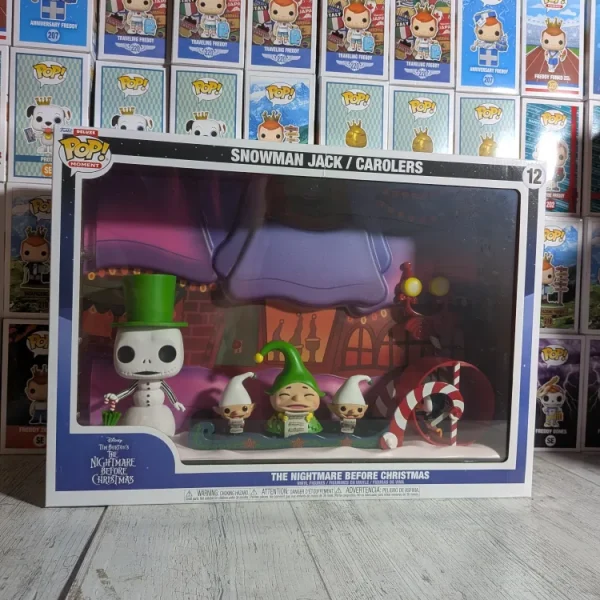 Funko Pop Deluxe Moment - The Nightmare Before Christmas #12 (Snowman Jack / Carolers)
