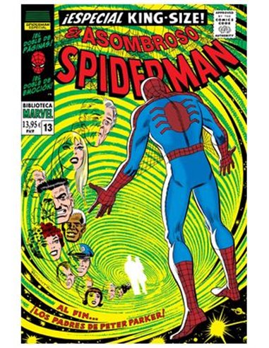 BIBLIOTECA MARVEL EL ASOMBROSO SPIDERMAN 13. 1968