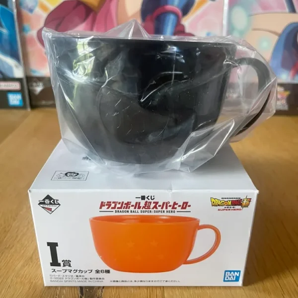 Dragon Ball Super: Super Hero – Mug plastique noir Symbole Ma Ichiban Kuji (Prize I)