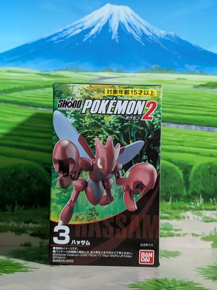 SHODO Pokémon 2 - Cizayox | Scizor (Neuf)(~8cm)
