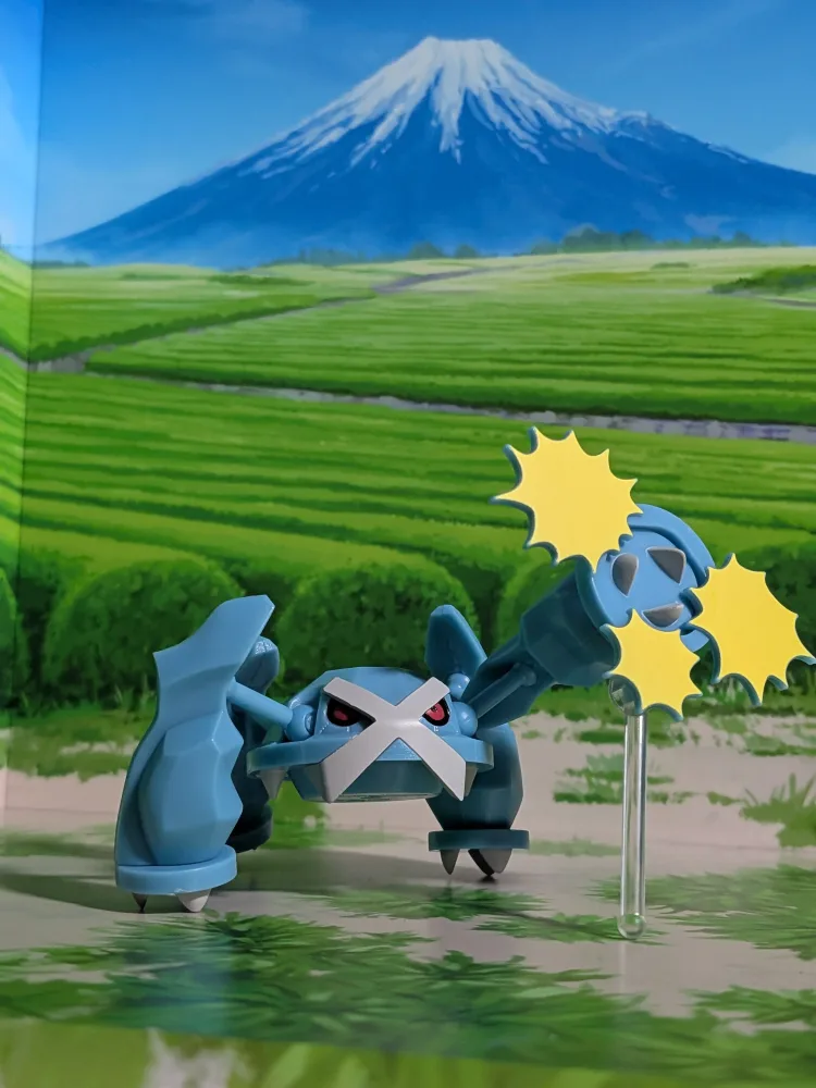 SHODO Pokémon 2 - Métalosse | Metagross (Figurine + Accessoire)