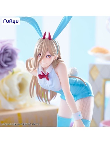 FIGURA POWER LIGHT BLUE COLOR VERSION BICUTE BUNNIES CHAINSAW MAN