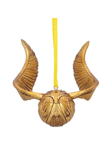 Adorno Navidad Snitch Dorada Harry Potter