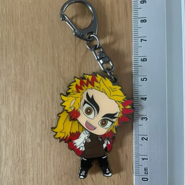 Demon Slayer – Kyojuro Rengoku Metal Atmos Keychain 5 cm