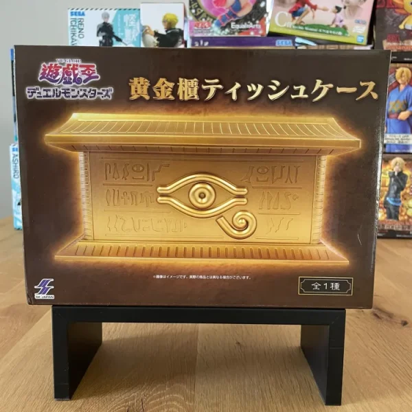 Yu-Gi-Oh! - SK JAPAN - Figurine Boite à Mouchoir Golden Chest Coffret d'Or
