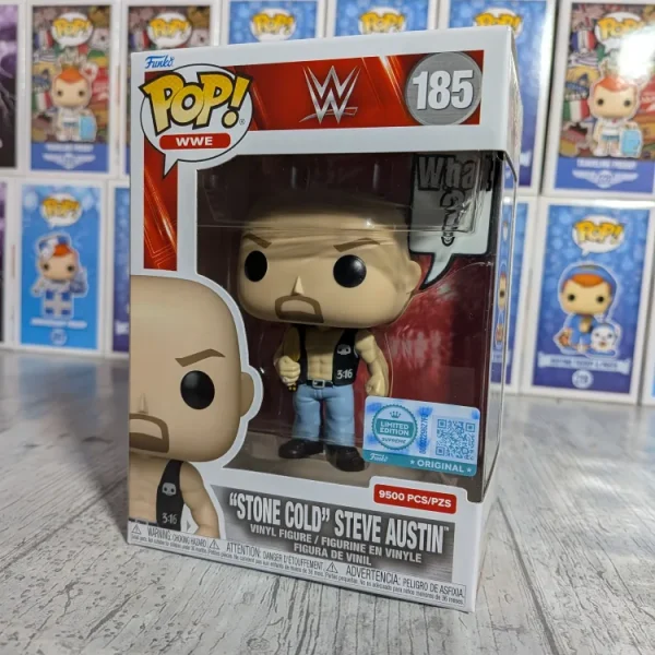 Funko pop WWE #185 - "Stone Cold" Steve Austin (9500PCS)