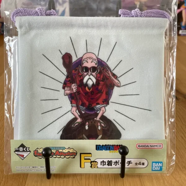Dragon Ball - Master Roshi Drawstring Pouch 15cm - Ichiban Kuji Fantastic Adventure Lot F