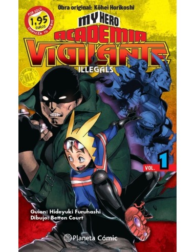 SEGUNDA MANO MM MY HERO ACADEMIA VIGILANTE ILLEGALS 1 1,95