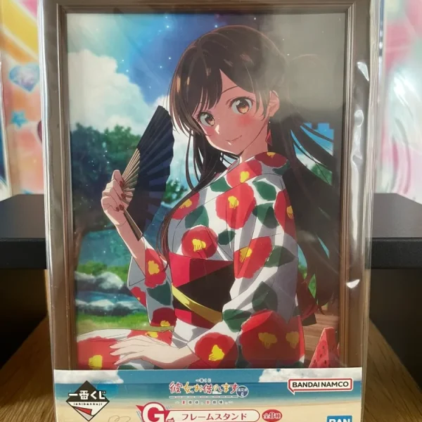 Rent-A-Girlfriend – Chizuru Mizuhara Yukata Frame Ichiban Kuji Manzokudo Version 4 11x16 cm
