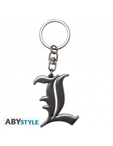 DEATH NOTE - LLAVERO 3D EMBLEMA DE ''L''