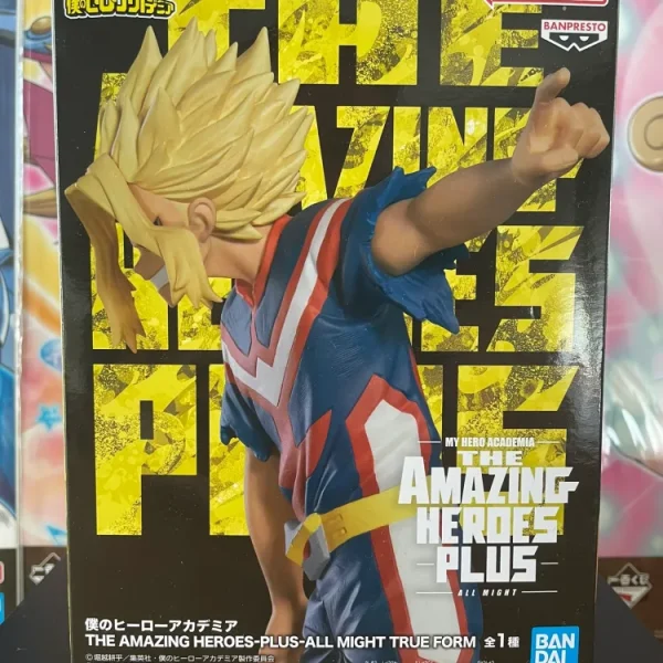 My Hero Academia – Figurine All Might The Amazing Heroes Plus True Form 18 cm Banpresto