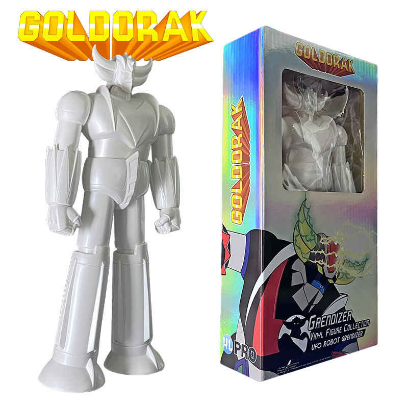 GOLDORAK Figurine Goldorak One Metalised Color White HL PRO