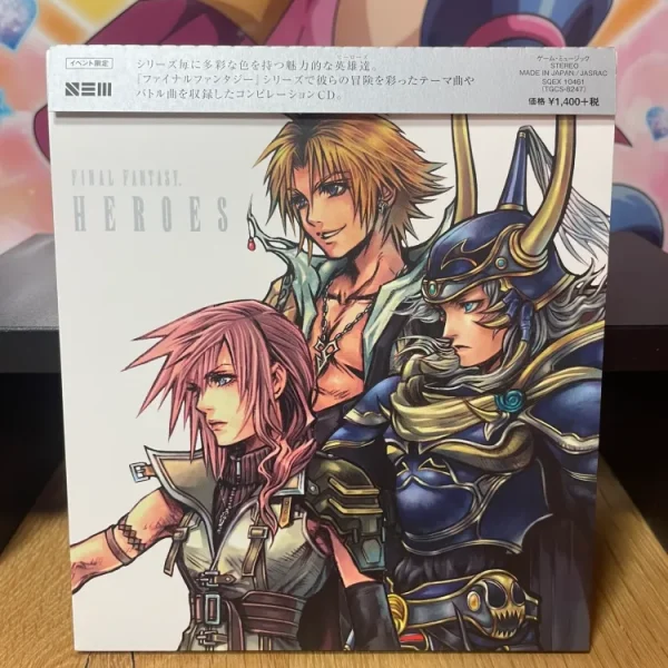Final Fantasy – Compilation Heroes Soundtrack Square Enix