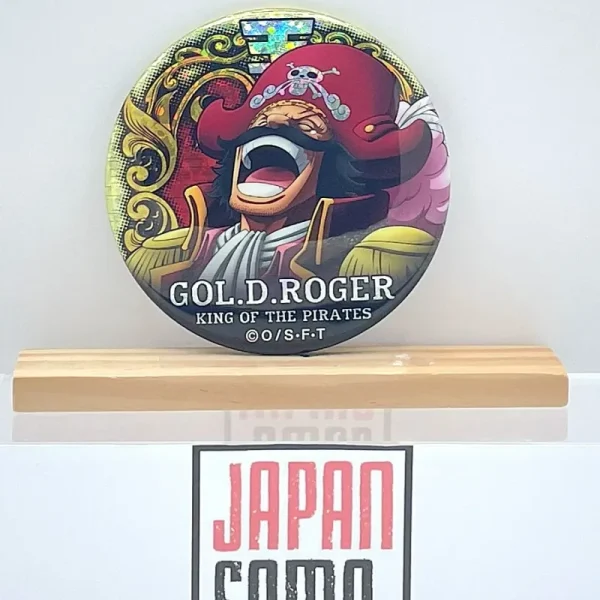 One Piece - Badge - Gol. D. Roger Foil Brillant