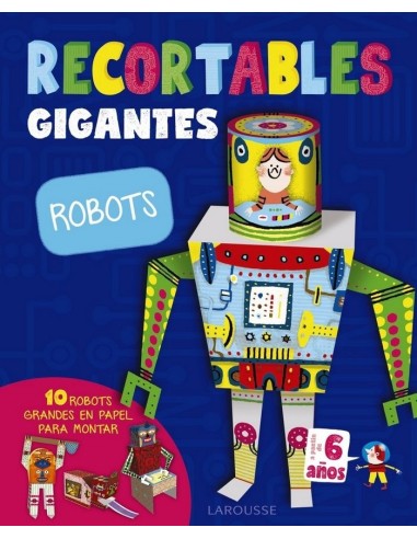 RECORTABLES GIGANTES ROBOTS