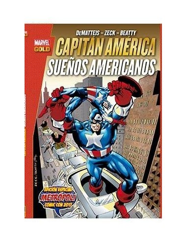 CAPITAN AMERICA. SUEÑOS AMERICANOS. MARVEL GOLD