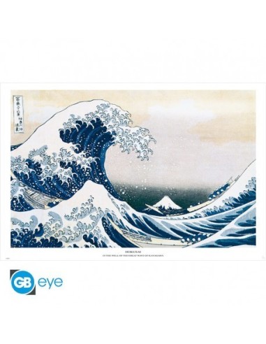 HOKUSAI - Poster « Gran Ola » (91.5x61)