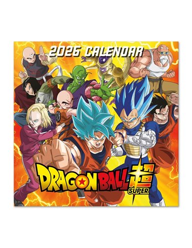 CALENDARIO 2026 30X30 DRAGON BALL