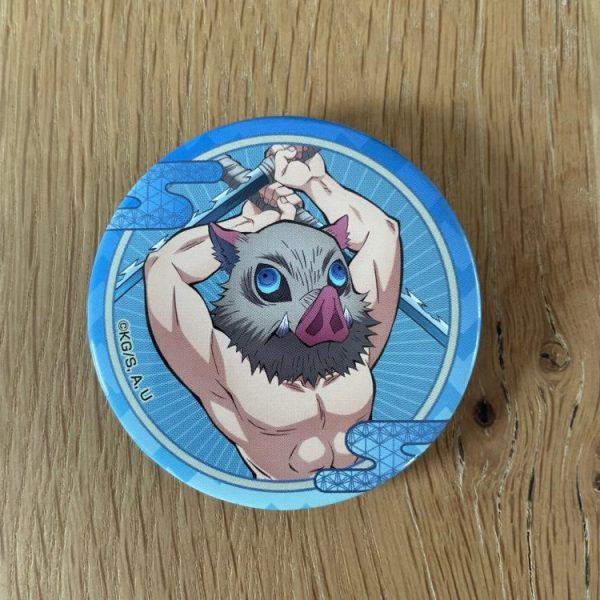 Demon Slayer – Inosuke Hashibira Mugen Train Aniplex Badge