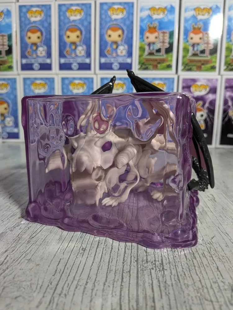 Funko pop Games Dungeons & Dragons #1069 - Gelatinous Cube with Dracolich (Glow/Opened/ Damaged Plastic)