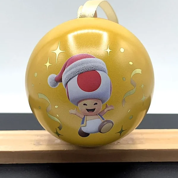 Super Mario - Tokyo Toad Metal Christmas Ball