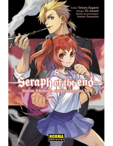 SERAPH OF THE END 8 GUREN ICHINOSE CATASTROFE A LOS DIECISE