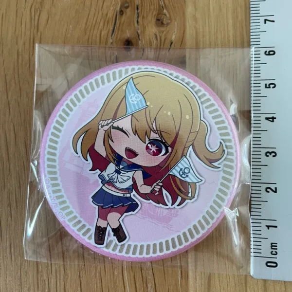 Oshi no Ko – Ruby Hoshino Marine Look Badge 5 cm Bandai Spirits