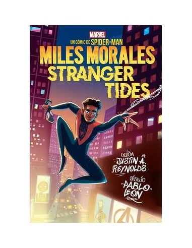 MARVEL SCHOLASTIC. MILES MORALES STRANGER TIDES