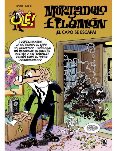 OLE MORTADELO 205 EL CAPO SE ESCAPA