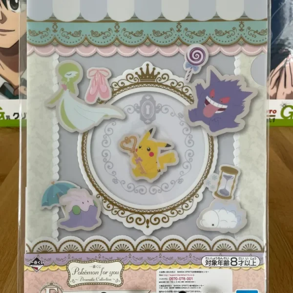 Pokémon – Lot de 2 Clear file A4 Pikachu Gardevoir Gengar Dramatic Collection Ichiban Kuji