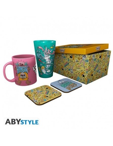 LOONEY TUNES - Pack regalo taza y vaso