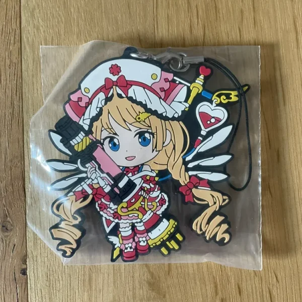 RPG Quiz: The World of Mystic Wiz - Gatlin rubber keyring 8 cm - Ichiban Kuji (Lot G)