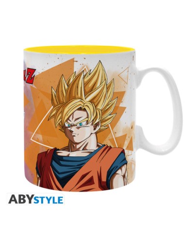 DRAGON BALL - Taza - 460 ml - DBZ Goku y Vegeta